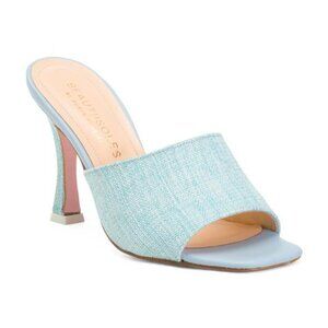 BEAUTIISOLES Made In Italy Larissa Heeled Mules